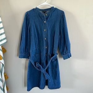 Who What Wear Denim Dress